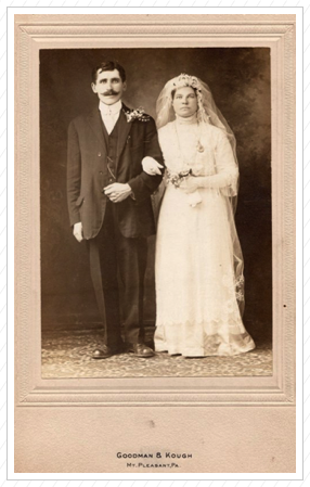 Adam & Rozalia Maceusai Bagdes May 6,1914